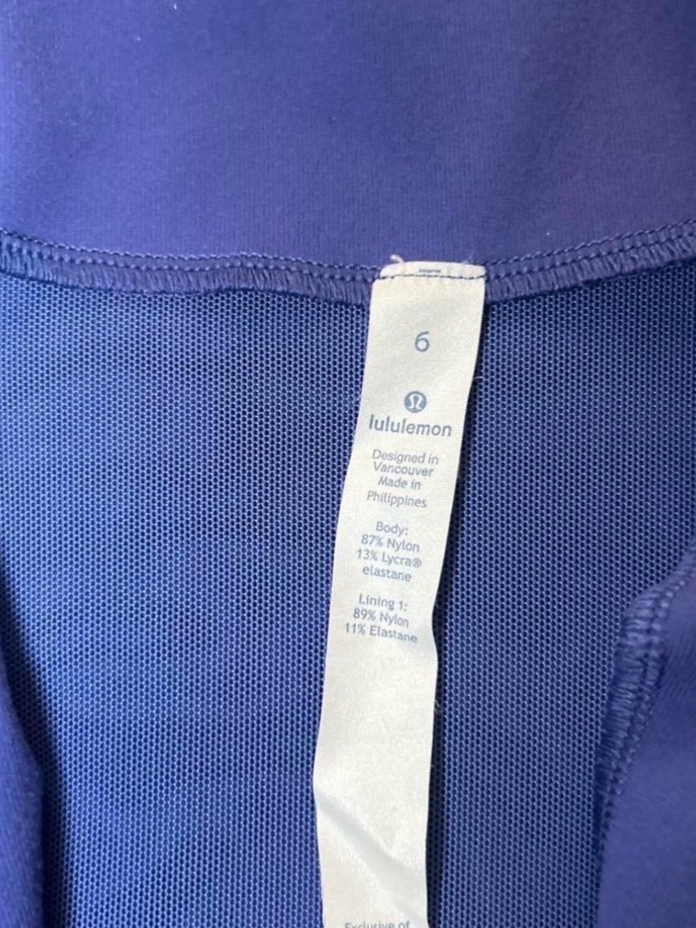 lululemon athletica Purple Half-Zip Pullover Jacket - Picture 3 of 3